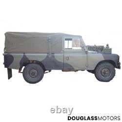 Land Rover Series 2 2A 3 LWB Full Canvas Hood without Windows Khaki 331259AG