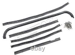 Land Rover Series 2, 2A & 3 OEM Safari Rear Door Seal & Rivet Kit DA1498G