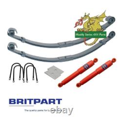 Land Rover Series 2 2A 3 Parabolic Springs Pair Front 2 Leaf DA2780 GA2780