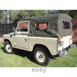 Land Rover Series 2 2A 3 SWB Full Canvas Hood with Windows Khaki 331113AG