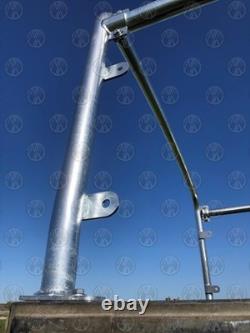 Land Rover Series 2 2a 3 88 HeavyDuty frame Without Cab shark tooth set C1012-1