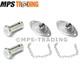 Land Rover Series 2 2a 3 Defender Tailgate Chains Brackets Clevis Pin Mtc1827set