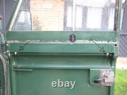 Land Rover Series 2, 2a, 3, Front Door Cappings Driver & Passenger Sides, 330123
