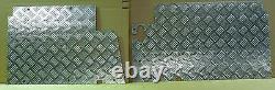 Land Rover Series 2/2a & 3 Heavy Duty 3mm Chequer Plate Floor Panels