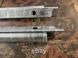 Land Rover Series 2,2a & 3 Refurbished door cappings frame Freshly Galvanised