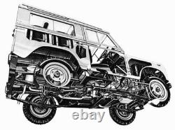 Land Rover Series 2,2a & 3 Refurbished door cappings frame Freshly Galvanised