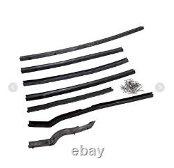 Land Rover Series 2 2a 3 Second Row Door Seal Kit RH Offside OEM UK MADE DA1496G