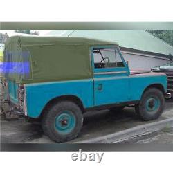 Land Rover Series 2 2a And 3 Swb Full Canvas Hood Without Windows In Khaki