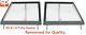 Land Rover Series 2 2a Glazed Front Door Top Frame Pair 88 109 Swb Lwb 2.25
