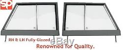 Land Rover Series 2 2a Glazed front Door Top Frame PAIR 88 109 SWB LWB 2.25