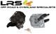 Land Rover Series 2 & 3 Front Door Handle Lhs & Rhs & Lock Set 337801 337802