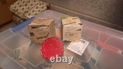 Land Rover Series 2 & 3 NOS Rear body & Chassis reflector assembly x2 551595