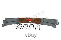 Land Rover Series 2/3 Pair Rear Parabolic Springs 3 Leaf Oem Swb