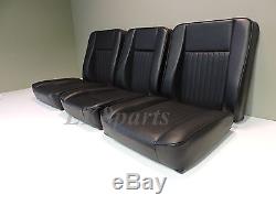Land Rover Series 2 3 S111 Set of Deluxe Seats 6 Pieces
