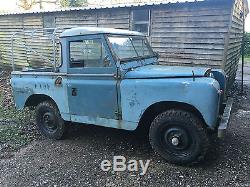 Land Rover Series 2 II 1958 88 2.0 Petrol Chassis no 643! Very early