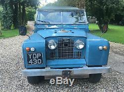 Land Rover Series 2 II 1961 88 2.25 Petrol Galvanised Chassis, Berks Reg YDP 430