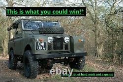 Land Rover Series 2 SWB 88 project Barn Find