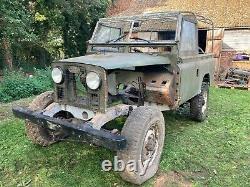 Land Rover Series 2 SWB 88 project Barn Find