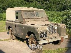 Land Rover Series 2 SWB Hardtop. 1 previous owner. In very original condition