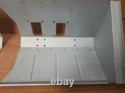 Land Rover Series 2 Series 3 RHD Bulkhead footwell repair panels with ribs PAIR