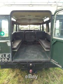 Land Rover Series 2a 109 LWB Station Wagon with TD Conversion & Rebuilt Gearbox