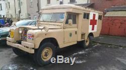 1:43 Land Rover Krankenwagen Serie 2a 3 Marshall Body Un Armee Cararama Maßstab 