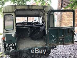 Land Rover Series 2a 1961 Short Wheel Based Complete Running Restoration Project
