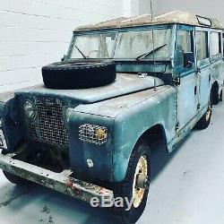Land Rover Series 2a, 1966, Barn Find, For Restoration