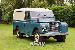 Land Rover Series 2a 1967 Tax Exempt, RARE 2.6L rebuilt on galvanised chassis