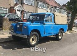 Land Rover Series 2a 1968 109 pick-up historic vehicle, MOT and ULEZ exempt