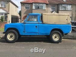 Land Rover Series 2a 1968 109 pick-up historic vehicle, MOT and ULEZ exempt