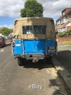 Land Rover Series 2a 1968 109 pick-up historic vehicle, MOT and ULEZ exempt