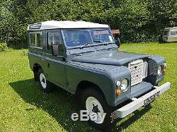 Land Rover Series 2a 1969 2.0L Diesel SWB 88 Tax Exempt New Grey Paint L@@K