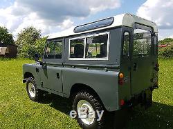 Land Rover Series 2a 1969 2.0L Diesel SWB 88 Tax Exempt New Grey Paint L@@K