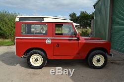 Land Rover Series 2a 1969 Poppy Red Station Wagon Only 3 Owners