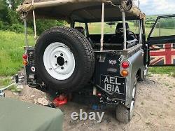 Land Rover Series 2a 2.5na Diesel with Sankey Expedition trailer