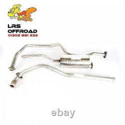Land Rover Series 2a And 3 2.25 Petrol 88 Exhaust System In Stainless Steel