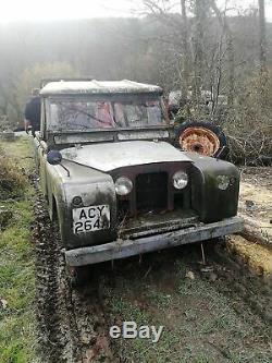 Land Rover Series 2a Barn Find 1963