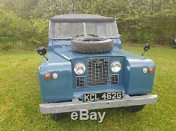 Land Rover Series 2a SWB 88 1969 Tax and MOT Exempt nearly New Paint Work
