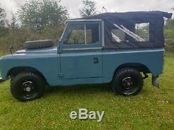 Land Rover Series 2a SWB 88 1969 Tax and MOT Exempt nearly New Paint Work