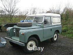 Land Rover Series 2a SWB 88 2.25L Diesel 1963