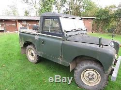 Land Rover Series 2a s. W. B 1962 tax exempt