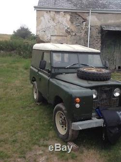 Land Rover Series 2a tax and MOT exempt