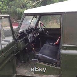Land Rover Series 2a tax and MOT exempt