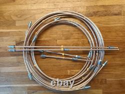 Land Rover Series 3 109 Brake Pipe Line Set Kit Cupro Nickel Mixed 1300RBS