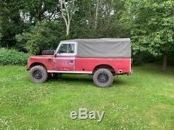 Land Rover Series 3 109 V8 Stage One galvanised massive spec