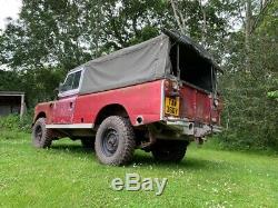 Land Rover Series 3 109 V8 Stage One galvanised massive spec