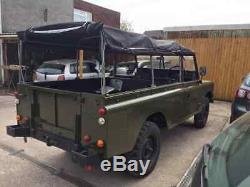 Land Rover Series 3 109 ffr Ex-military new respray hood x paras 50 tho miles