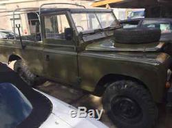 Land Rover Series 3 109 ffr Ex-military new respray hood x paras 50 tho miles