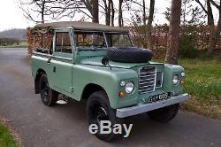 Land Rover Series 3, 1972, Galvanised Chassis, Canvas